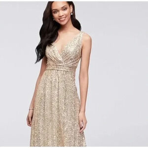 New Sorella Bita Gold Dress